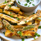 KETO AIR FRYER ZUCCHINI FRIES