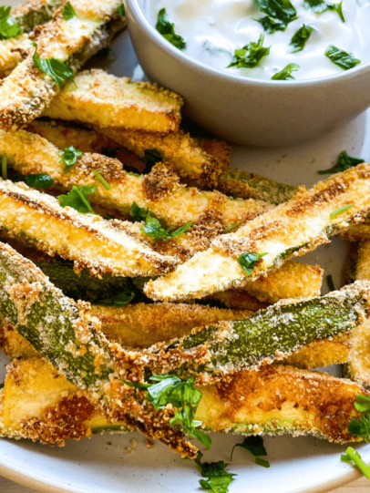 Air Fryer Zucchini Fries - Fork To Spoon