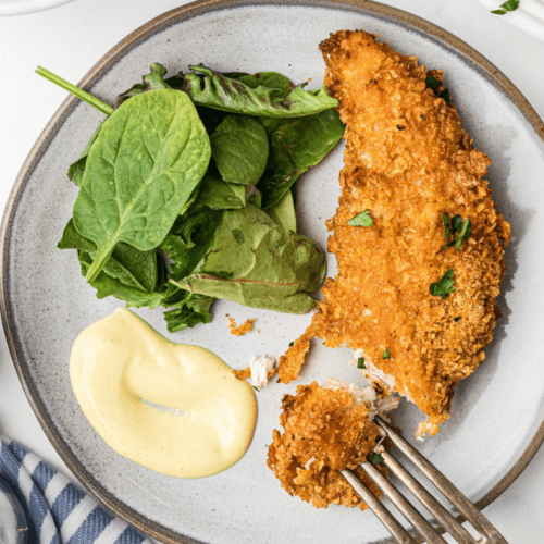 Keto Air Fryer Chicken Tenders Fork To Spoon