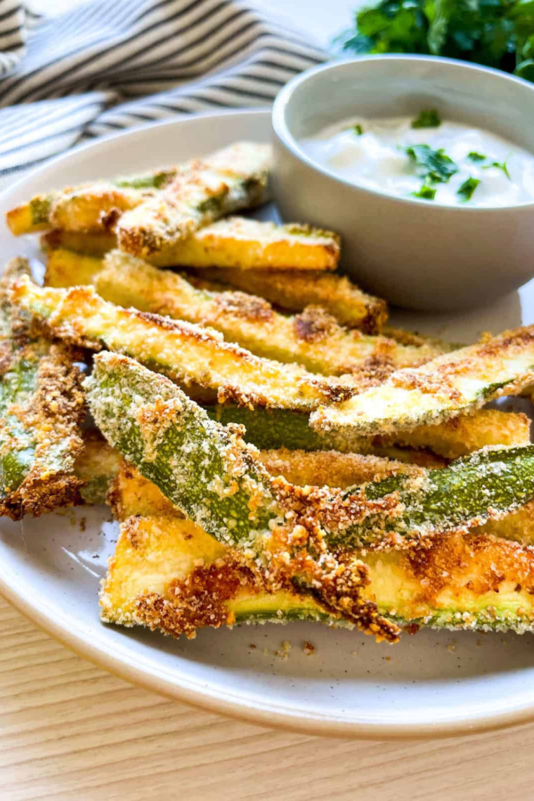 Keto Air Fryer Zucchini Fries