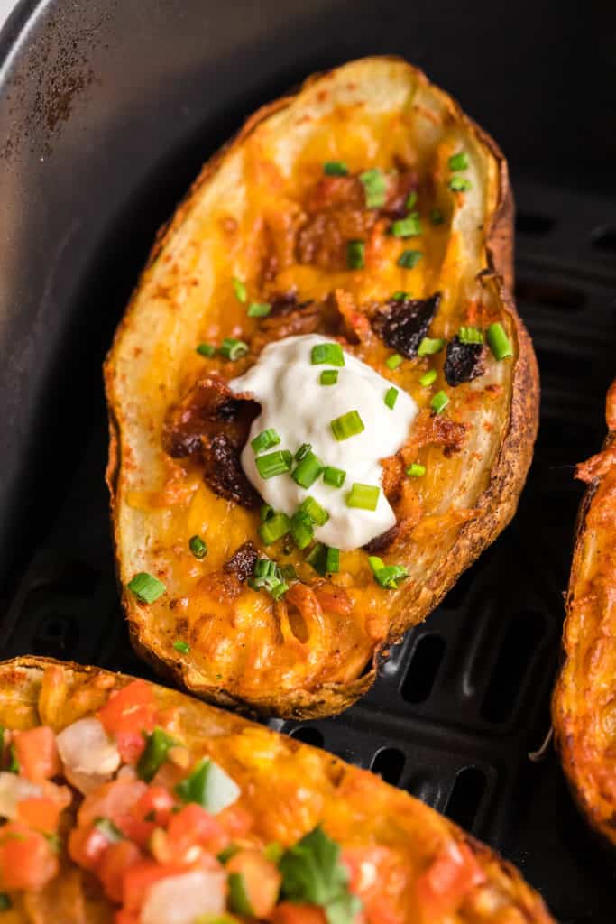 Air Fryer TGI Friday’s Potato Skins Recipe