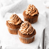 Air Fryer Double Chocolate Sea Salt Cupcakes