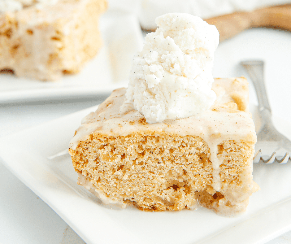 Air Fryer Brown Butter Apple Blondies