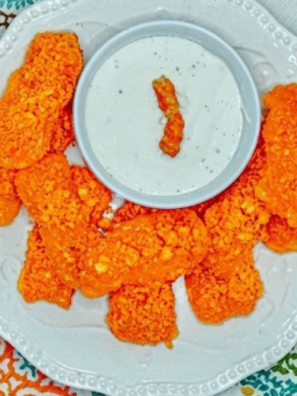 Air Fryer Cheetos Mozzarella Sticks
