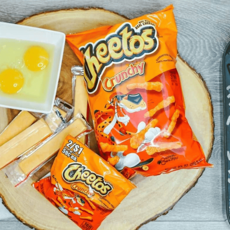 Ingredients Needed For Air Fryer Cheeto's Mozzarella Sticks