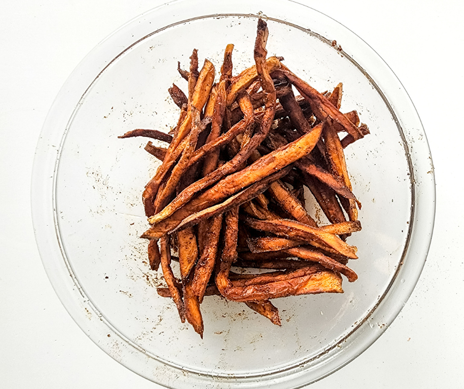 Cinnamon Sweet Potato Fries Air Fryer