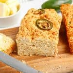 Air Fryer Jalapeno Cheddar Quick Bread