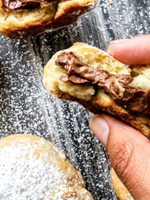 Air Fryer Nutella Bombs