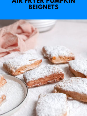 Air Fryer Pumpkin Beignets