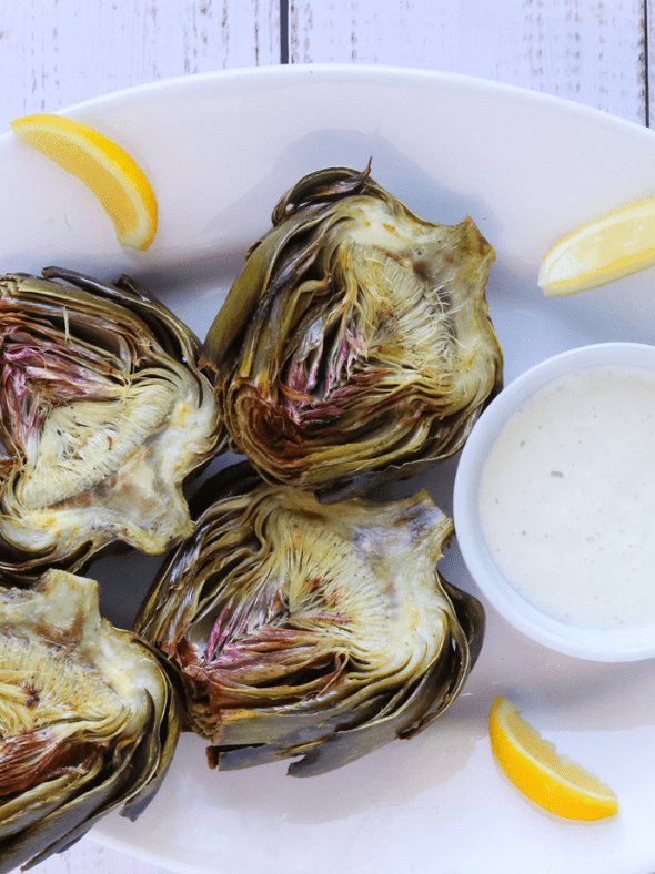 Air Fryer Frozen Artichokes Fork To Spoon