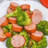 Air Fryer Sausage and Broccoli