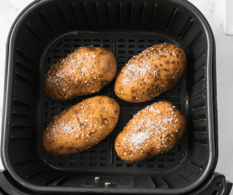 Air Fryer Steakhouse Potatoes - Fork To Spoon