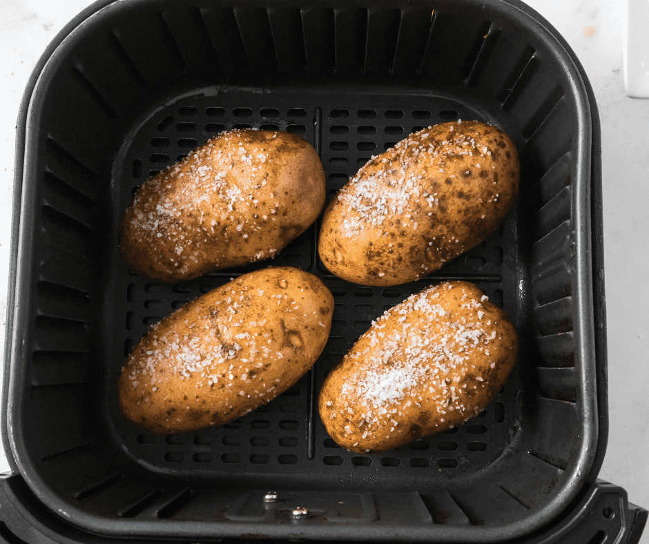 How To Make Loaded Baked Potatoes In Air Fryer