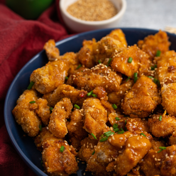 Air Fryer Sweet Chili Chicken Bites - Fork To Spoon