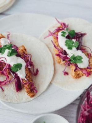 Air Fryer Tilapia Fish Tacos