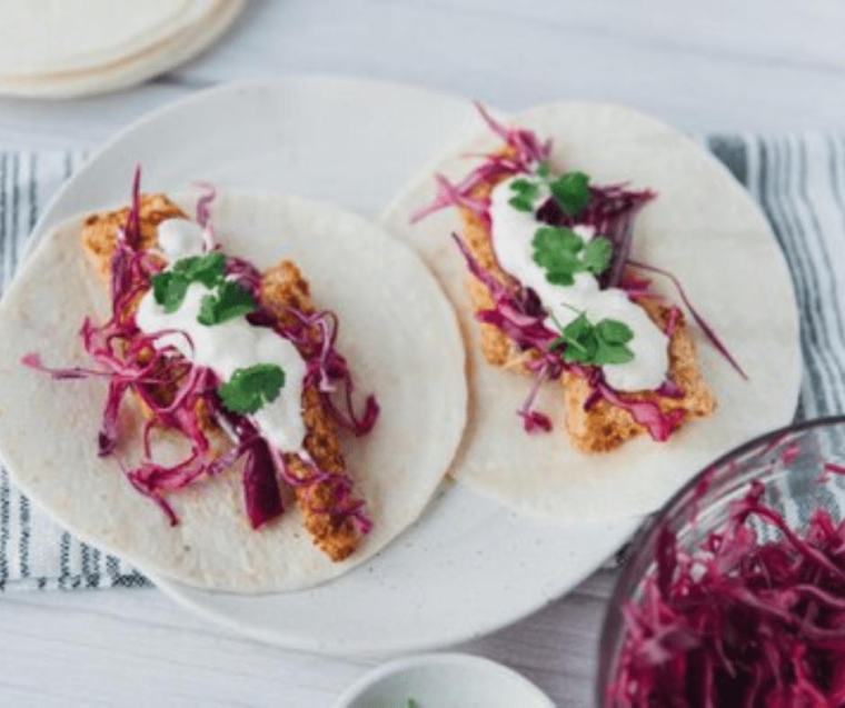 Air Fryer Tilapia Fish Tacos