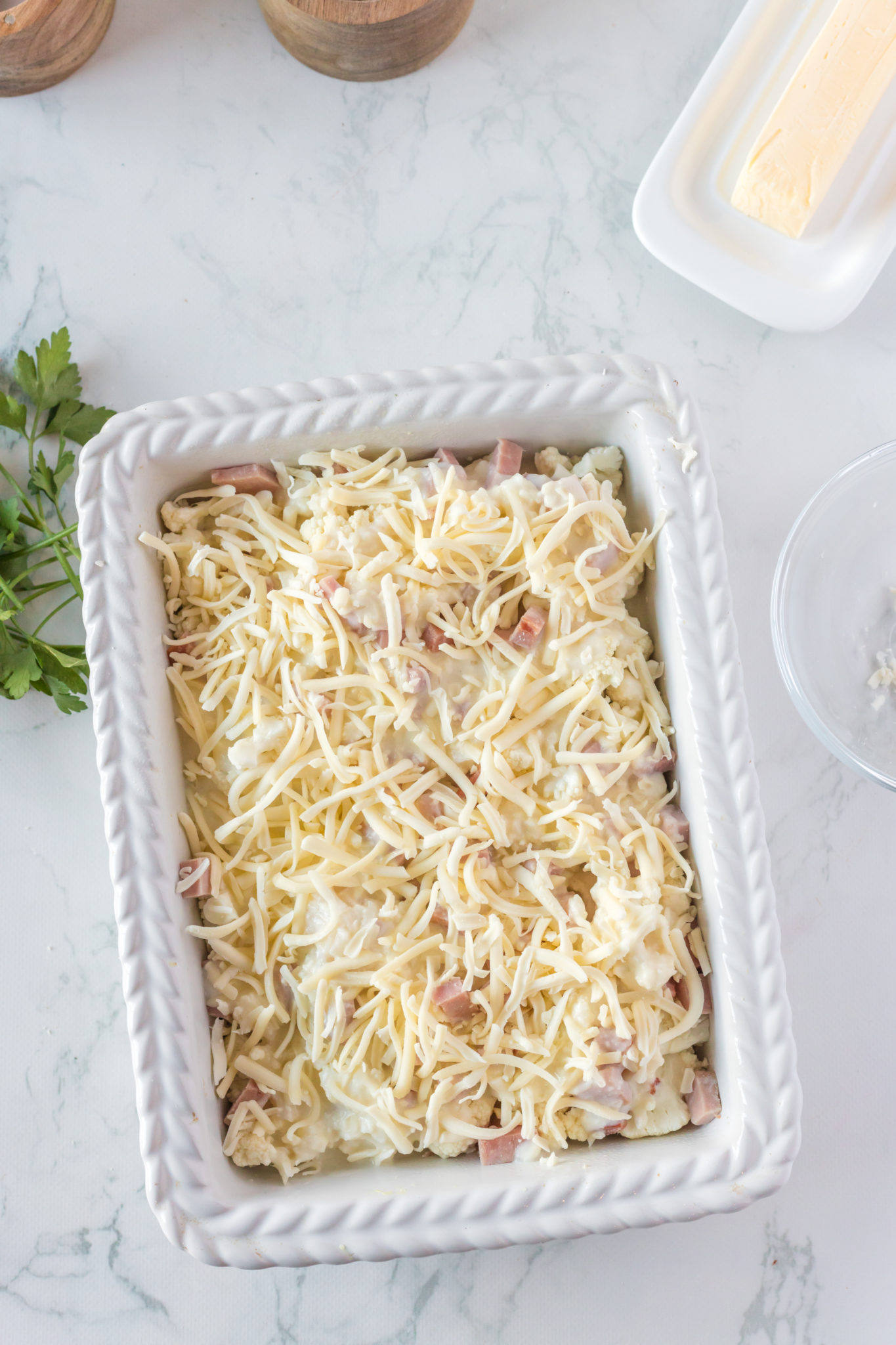 Air Fryer Cheesy Cauliflower Bake Fork To Spoon