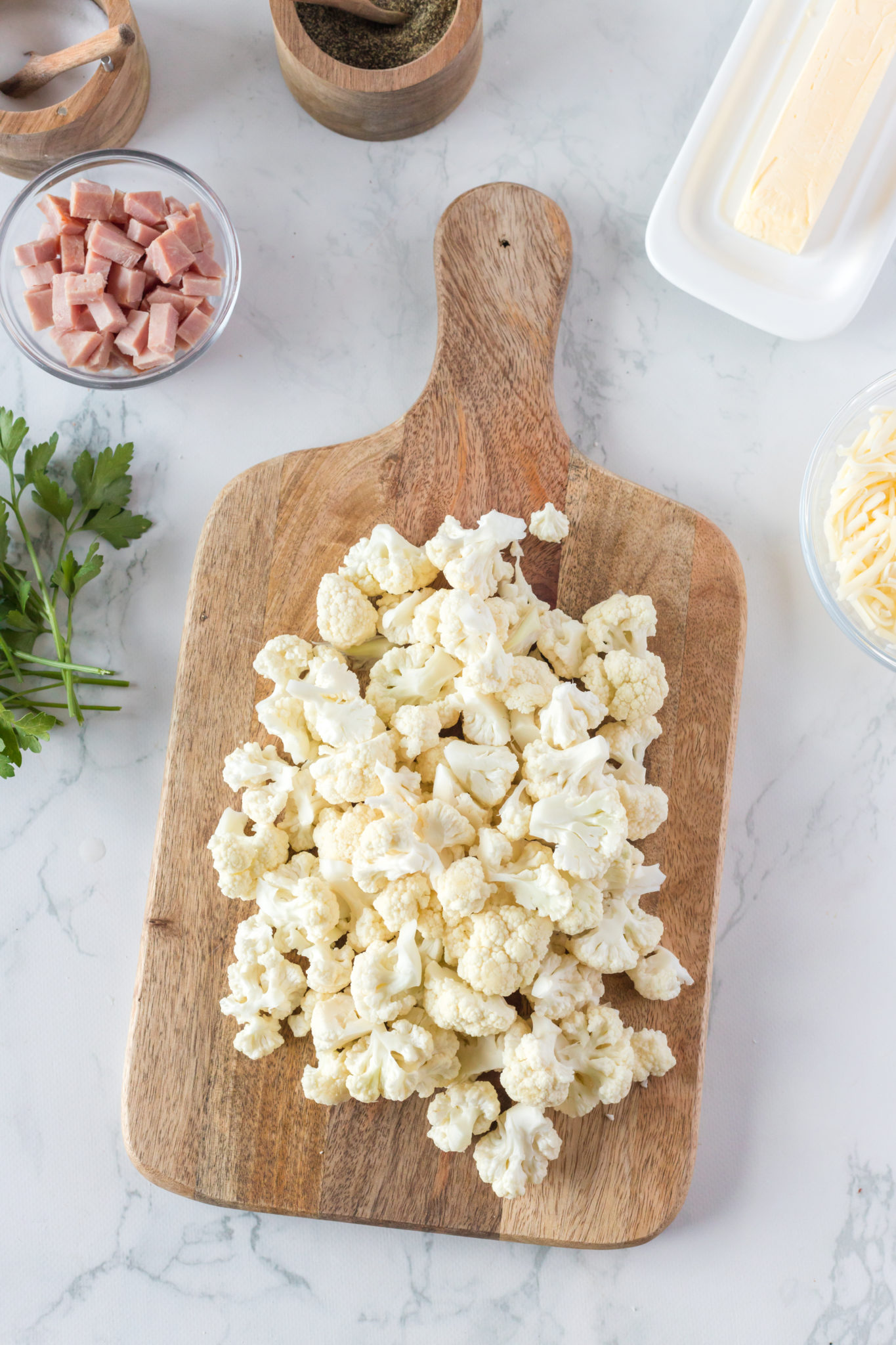 Air Fryer Cheesy Cauliflower Bake Fork To Spoon