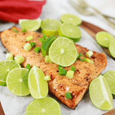 Cedar Plank Salmon from Bonefish Grill