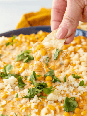 Easy Air Fryer Elote Dip Recipe
