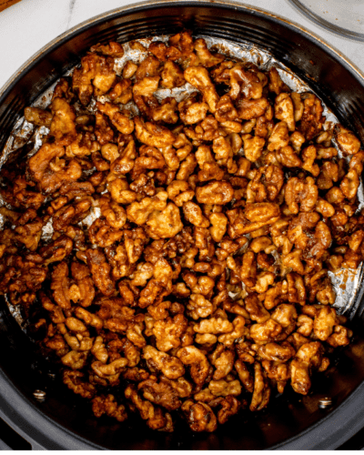 This recipe will show you how to whip up some delectable air-fried honey-roasted walnuts in a minute, thanks to your air fryer!