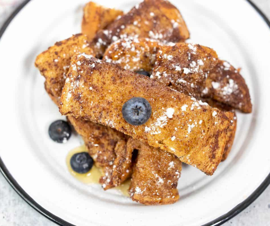 Air Fryer Toast - A Beautiful Mess