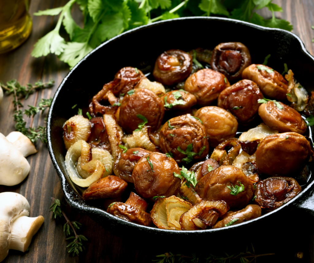 After trying out this recipe, you may find yourself making these mouthwatering mushrooms more often. They're incredibly easy and can be prepared in minutes. Roasted Lemon Garlic Mushrooms are a great side for any occasion, whether it’s a romantic dinner for two or a gathering of friends. Enjoy the brightness of lemon paired with the deep robust flavor from rosemary. The garlic adds that extra zest to complete the flavors, making it a truly delectable dish! Each bite is a burst of flavor and something you will definitely want to share with your family and friends. Roasted Lemon Garlic Mushrooms are sure to bring joy to your next meal, so let’s get cooking!