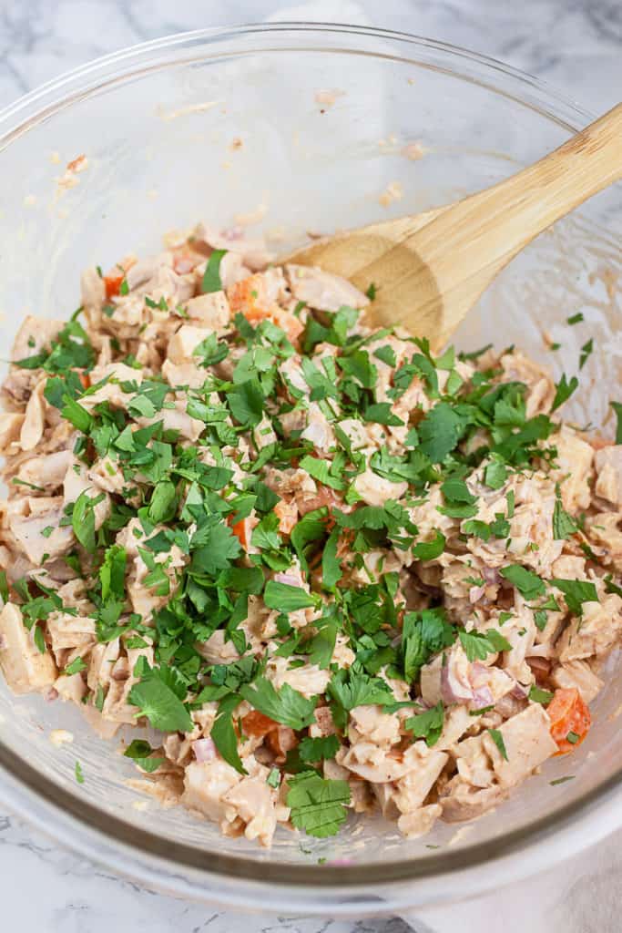 Air Fryer Southwestern Chicken Salad