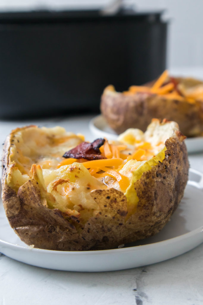 How To Make A Loaded Baked Potato In Air Fryer