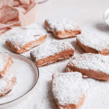 air fryer pumpkin beignets