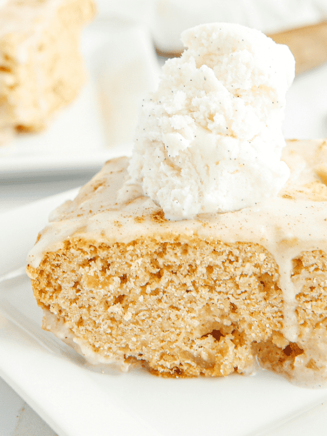 Air Fryer Brown Butter Apple Blondies
