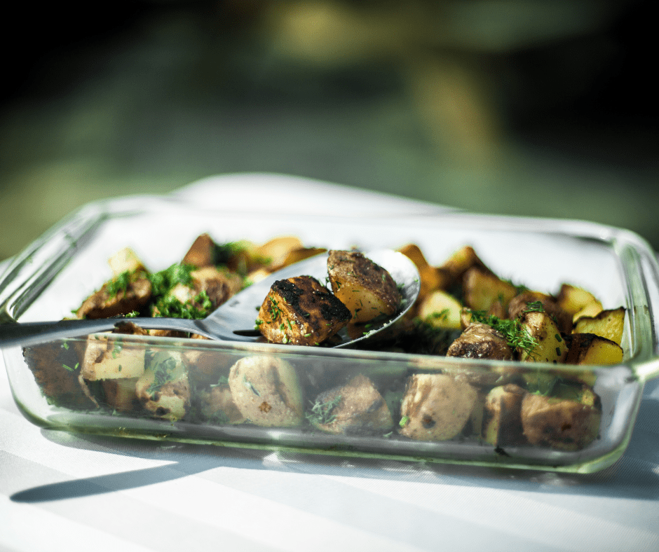 Pyrex In Air Fryer - Fork To Spoon