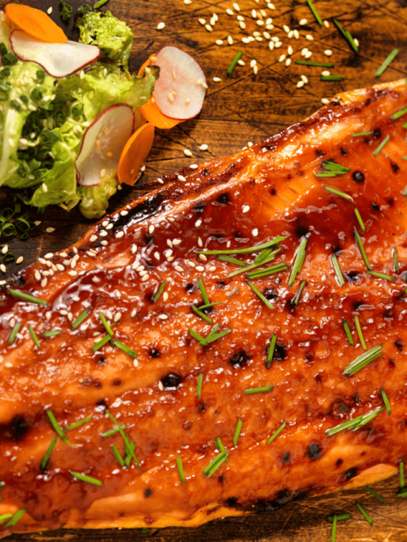 Air Fryer Miso Salmon - Fork To Spoon