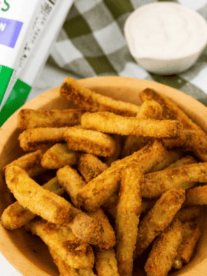 Air Fryer Frozen Zucchini Fries