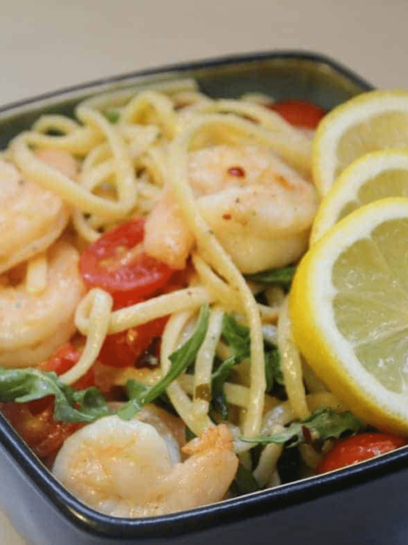 Air Fryer Garlic Butter Shrimp - Fork To Spoon