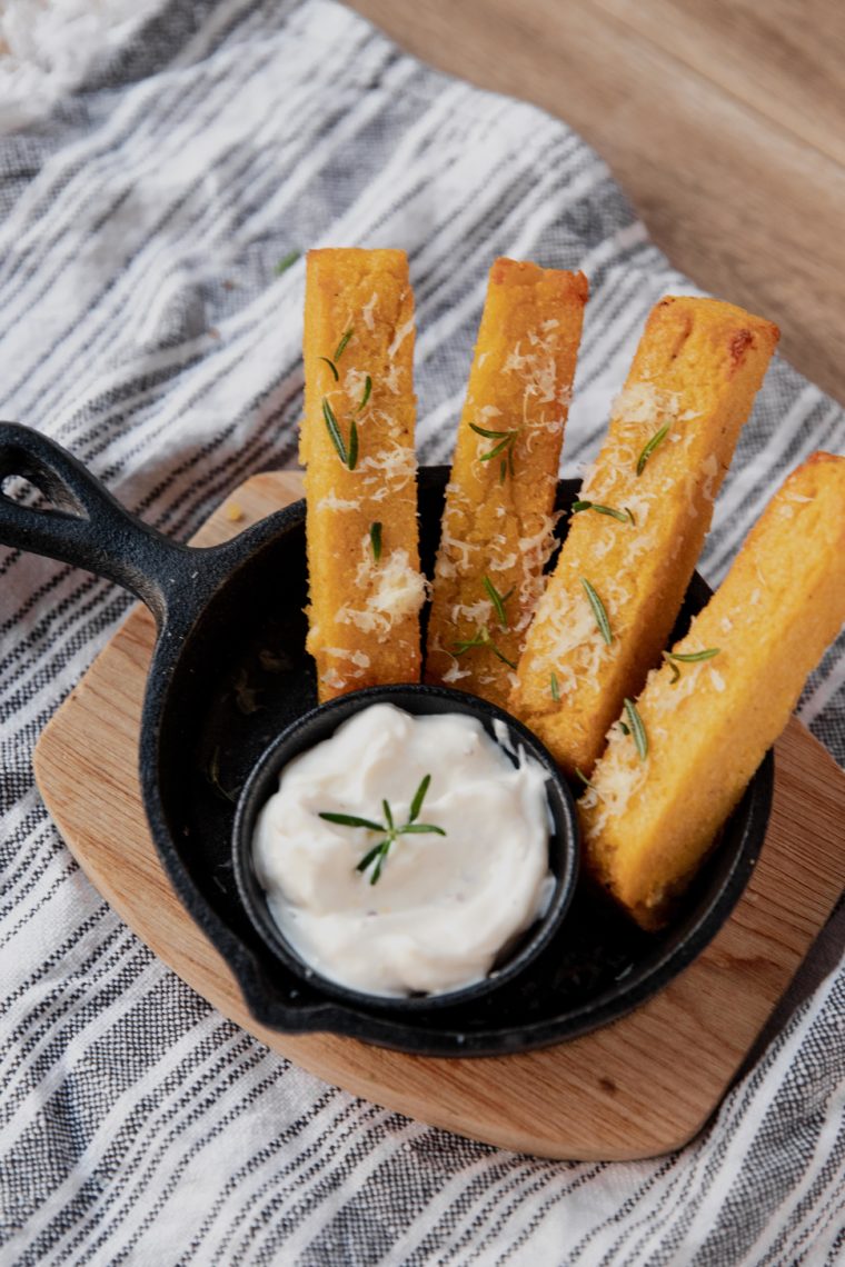 Air Fryer Polenta Fries