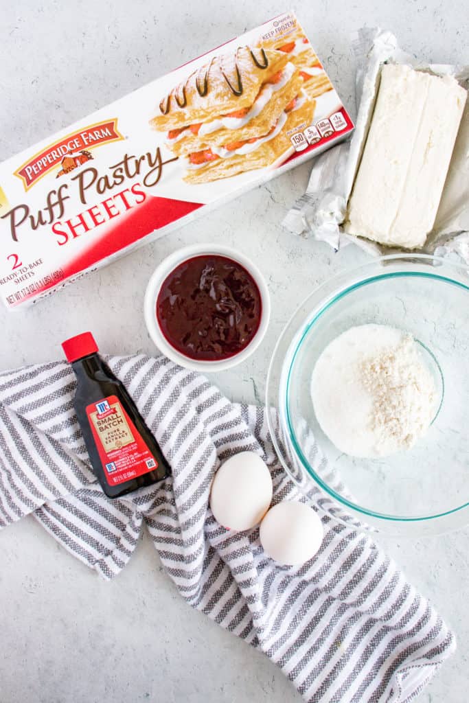 Ingredients Needed For Air Fryer Puff Pastry Danish