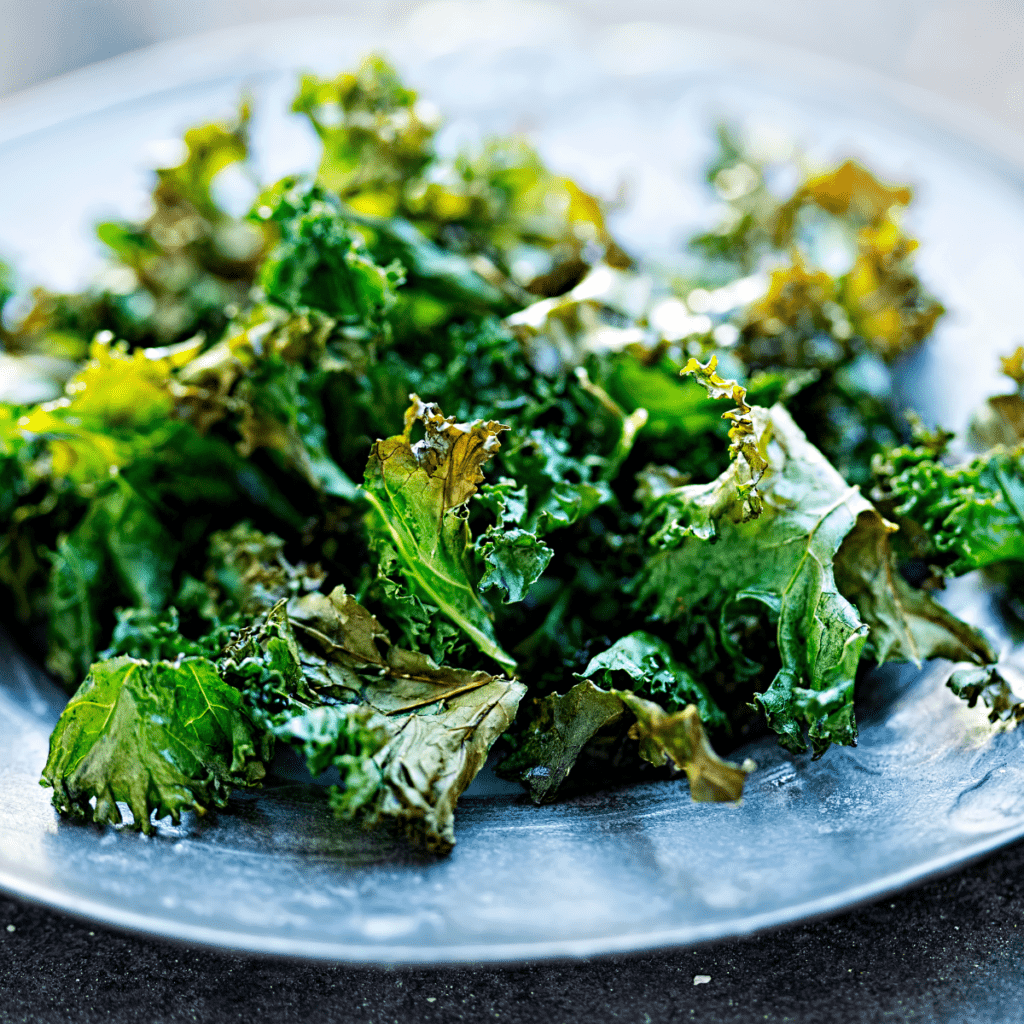 Air Fryer Sea Salt Kale Chips