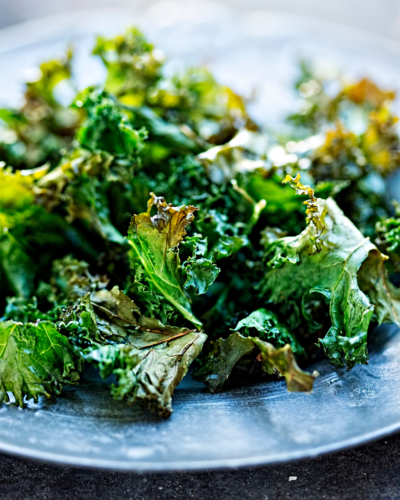Air Fryer Sea Salt Kale Chips