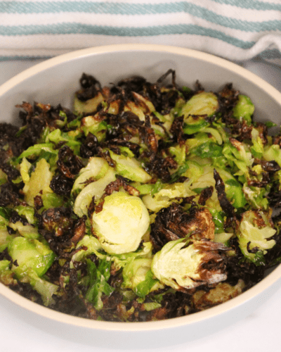 If you’re looking for an easy, delicious, and healthy side dish to add to your dinner rotation, look no further than air fryer shredded brussels sprouts!