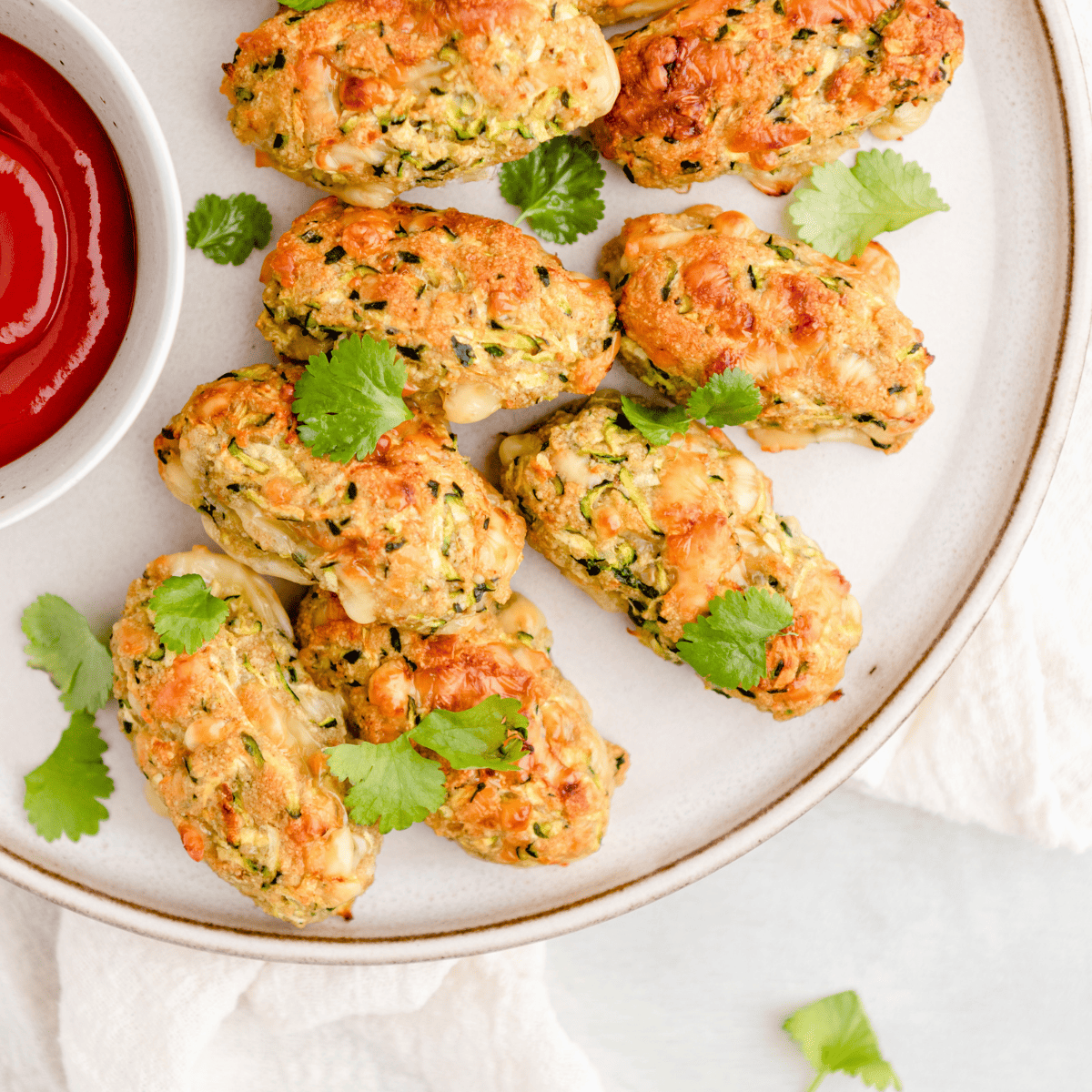 Air Fryer Zucchini Tots