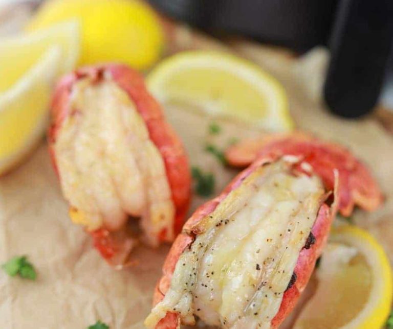 Air Fryer Lobster Tails And Video + Video Fork To Spoon