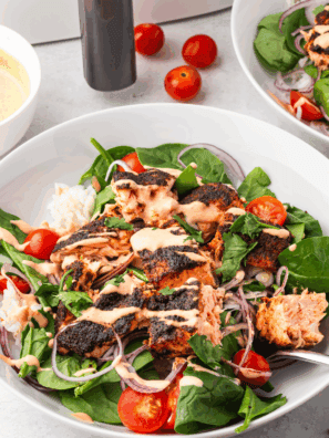 Easy Air Fryer BBQ Salmon