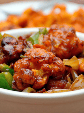 Easy Air Fryer Teriyaki Cauliflower