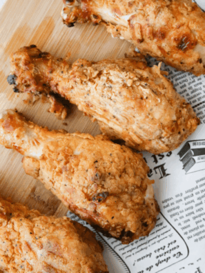 Easy Crispy Ninja Foodi Fried Chicken Recipe