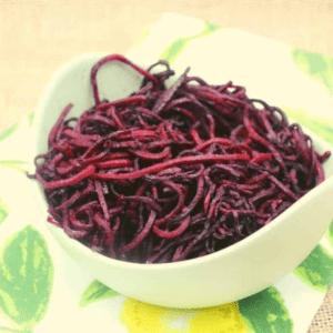 air-fryer-roasted-spiralized-beets