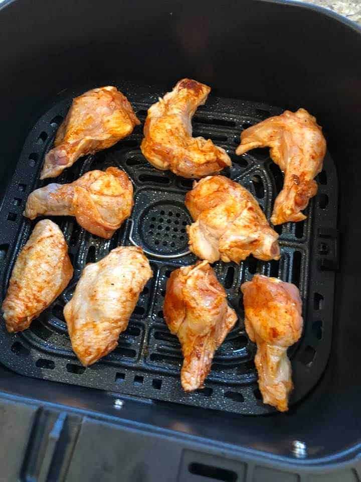 Air Fryer Paprika Chicken Wings