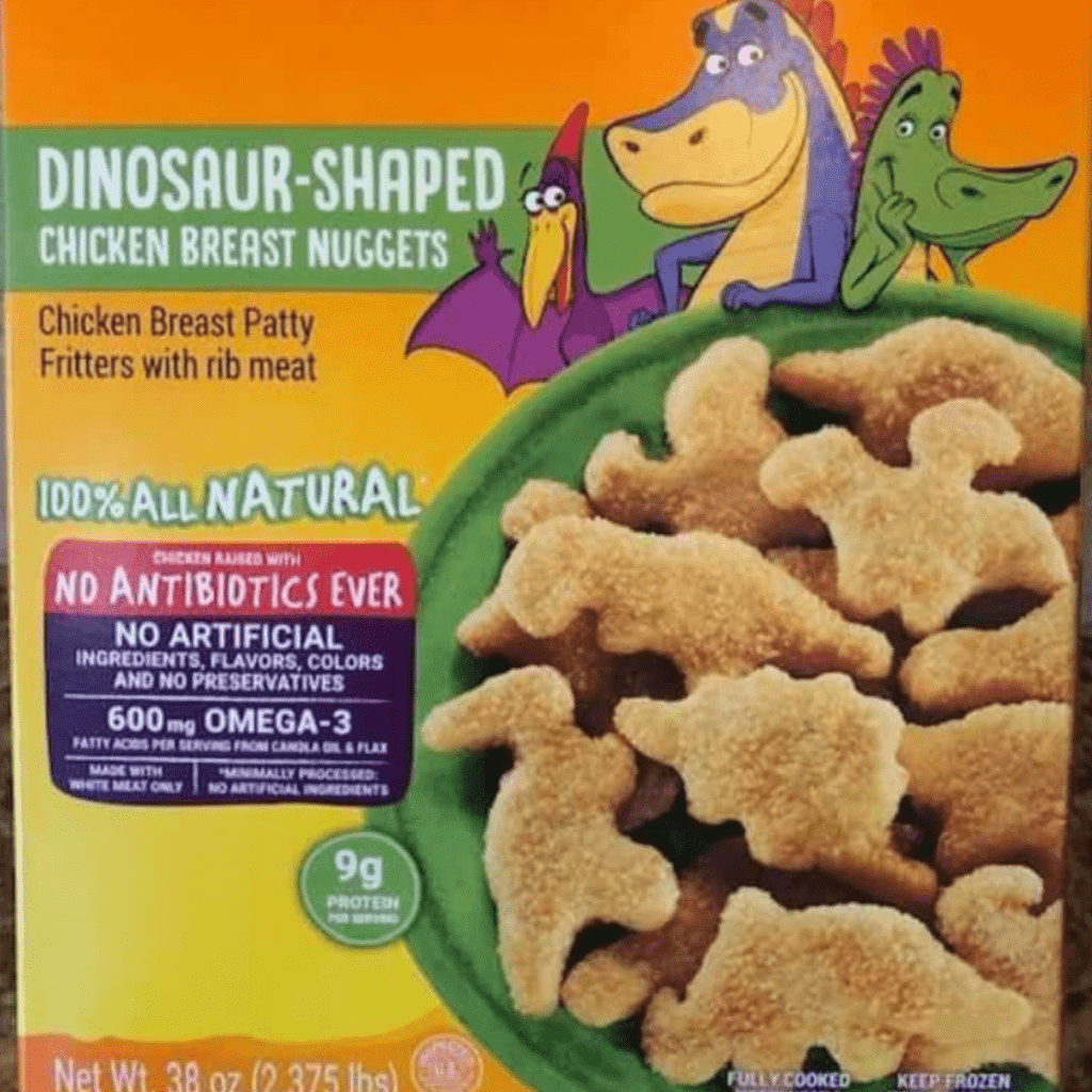 Ingredients Needed for Dino Chicken Nuggets