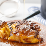 Air Fryer Chocolate Chip French Toast Casserole