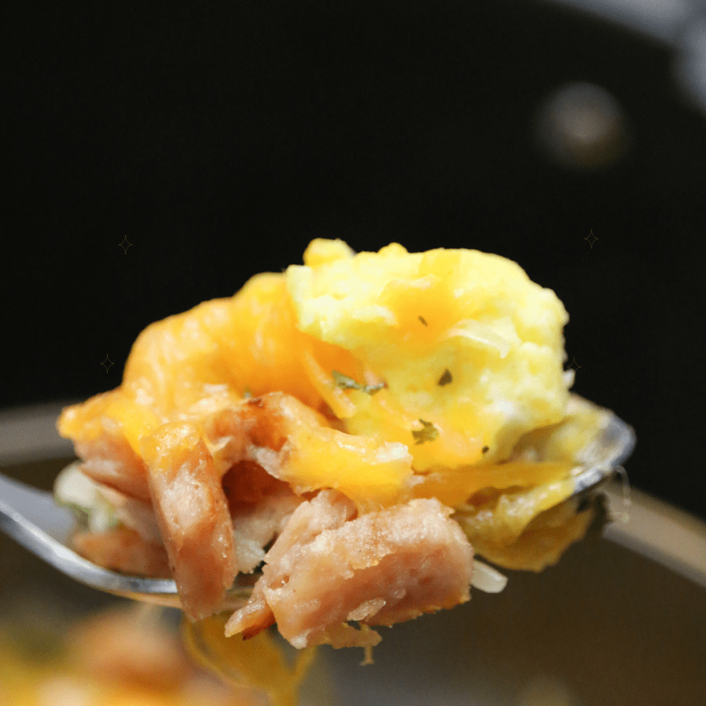 How To Cook Country Spam and Eggs In Air Fryer